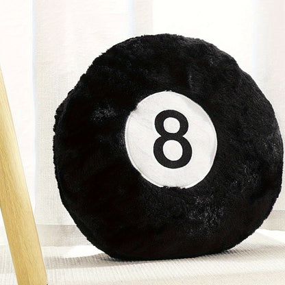 Coussin Boule de Billard Noir