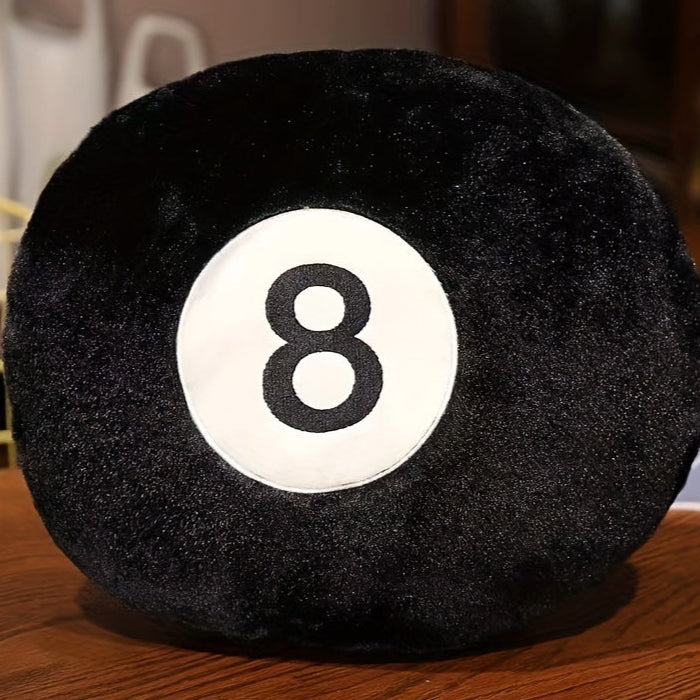 Coussin Boule de Billard Noir